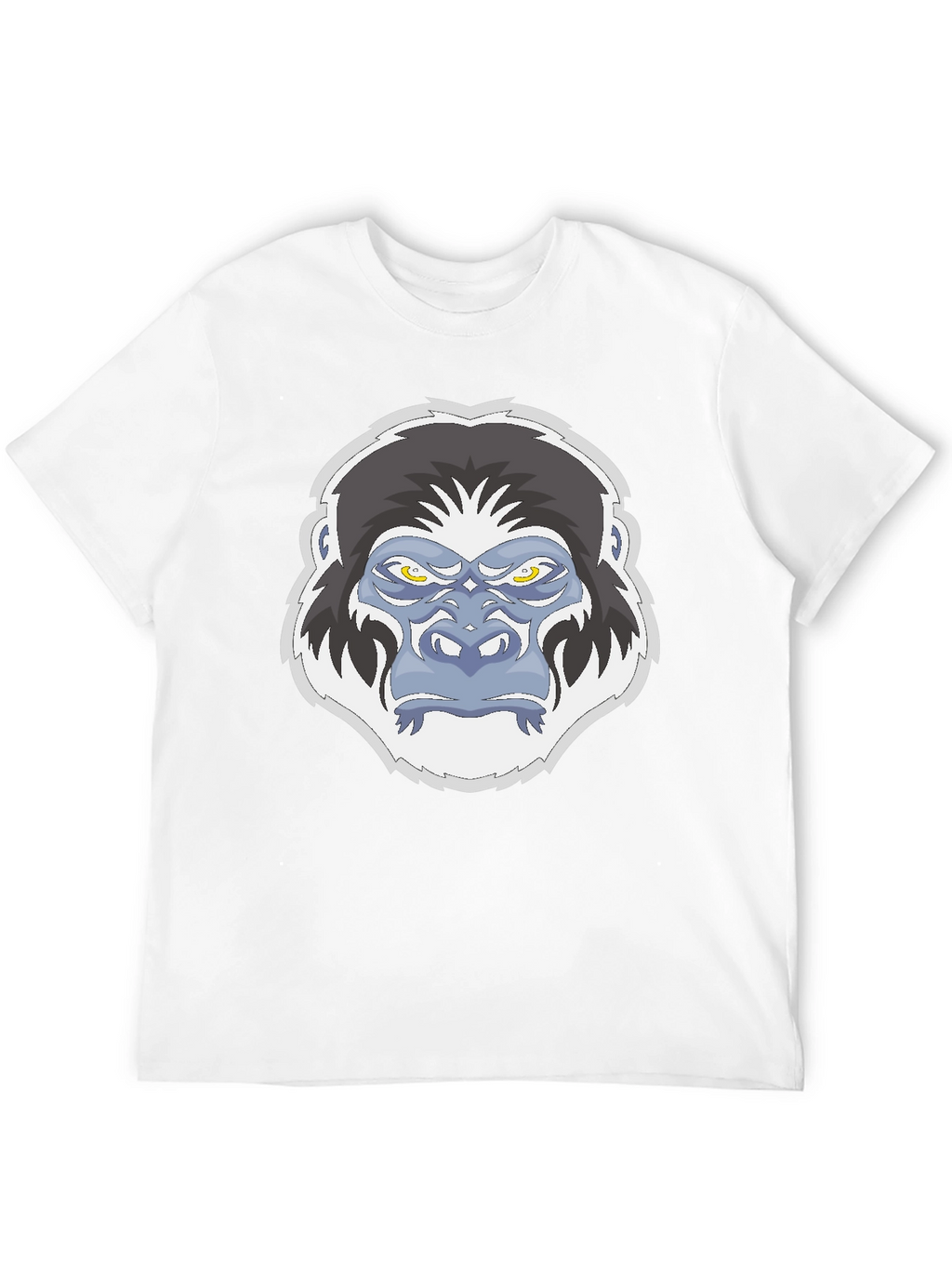 Gorilla Graphic Print Black T-Shirt