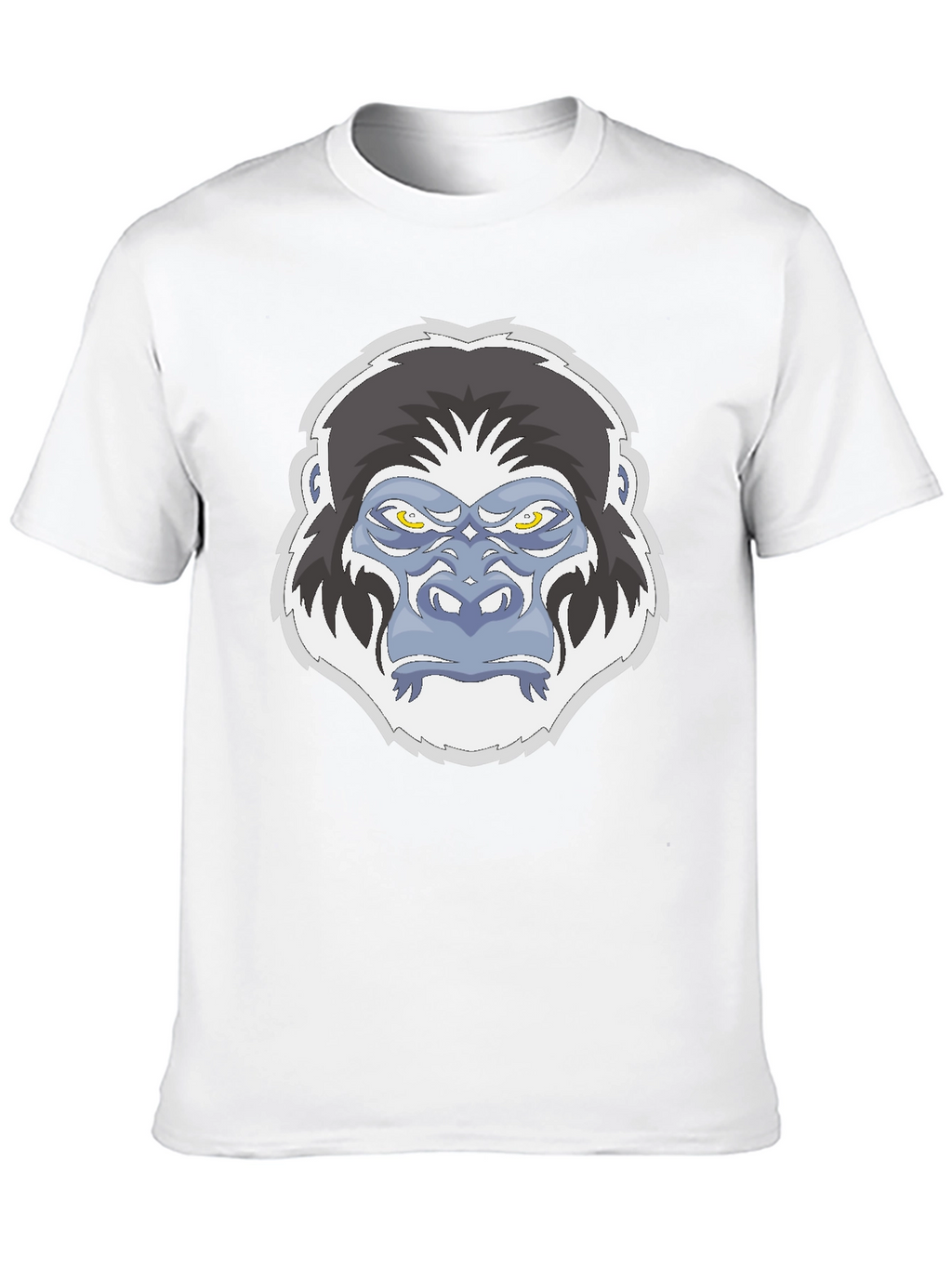 Gorilla Graphic Print Black T-Shirt