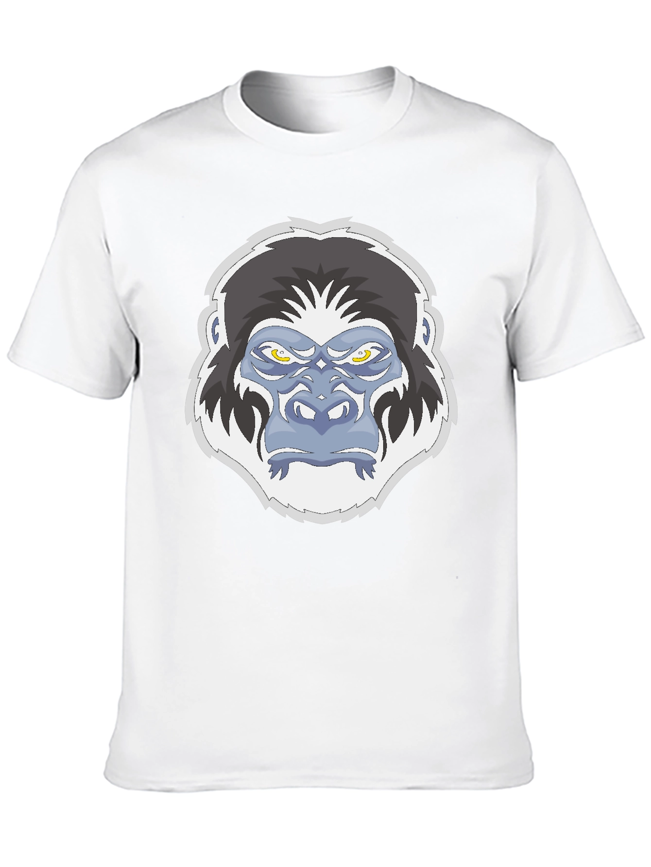 Gorilla Graphic Print Black T-Shirt
