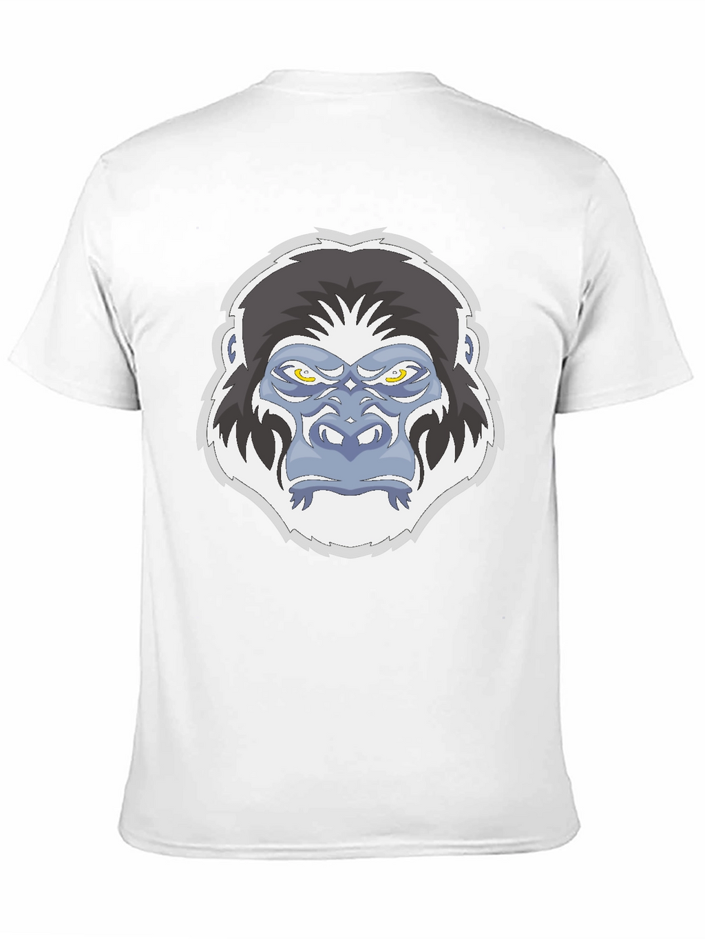 Gorilla Graphic Print Black T-Shirt