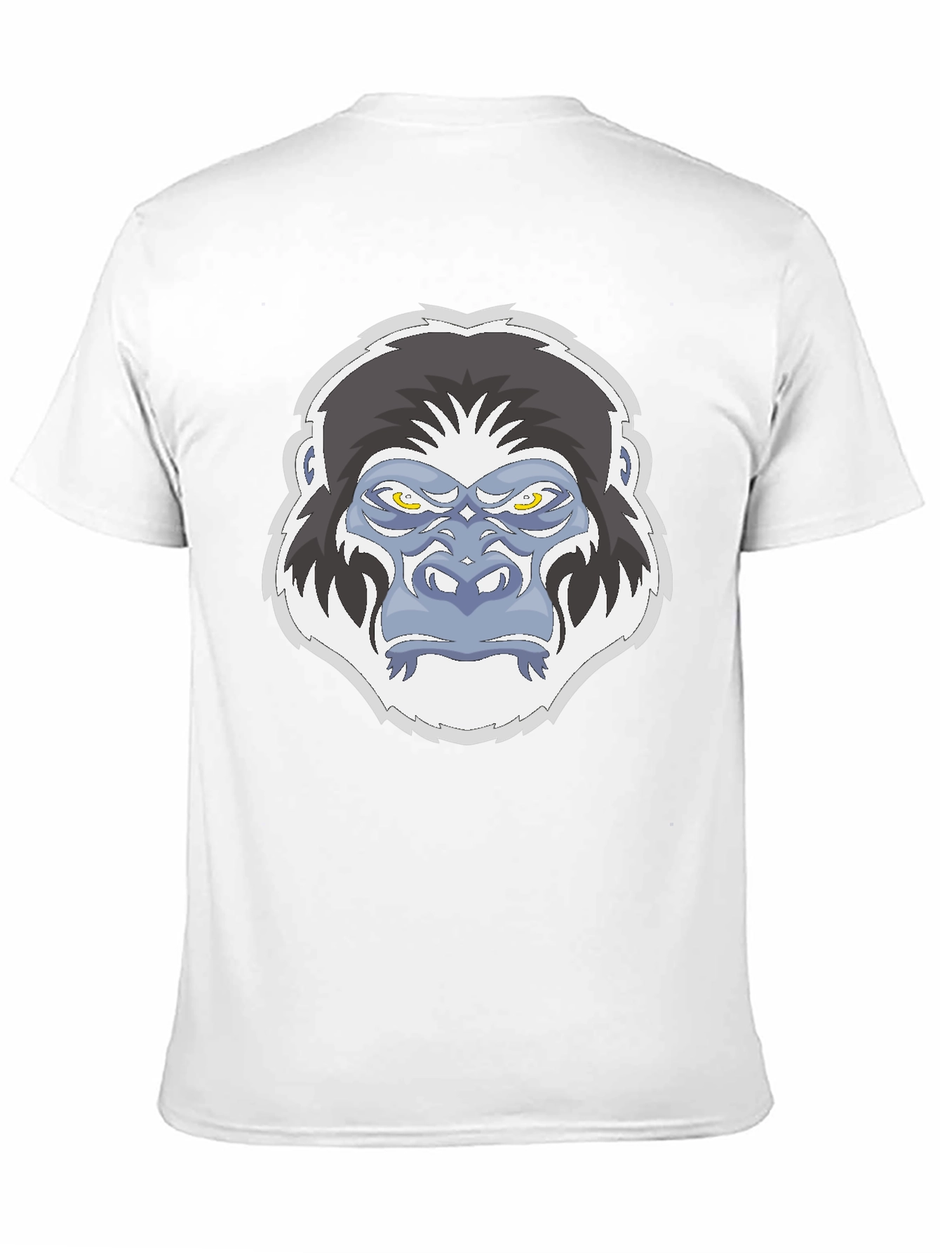 Gorilla Graphic Print Black T-Shirt