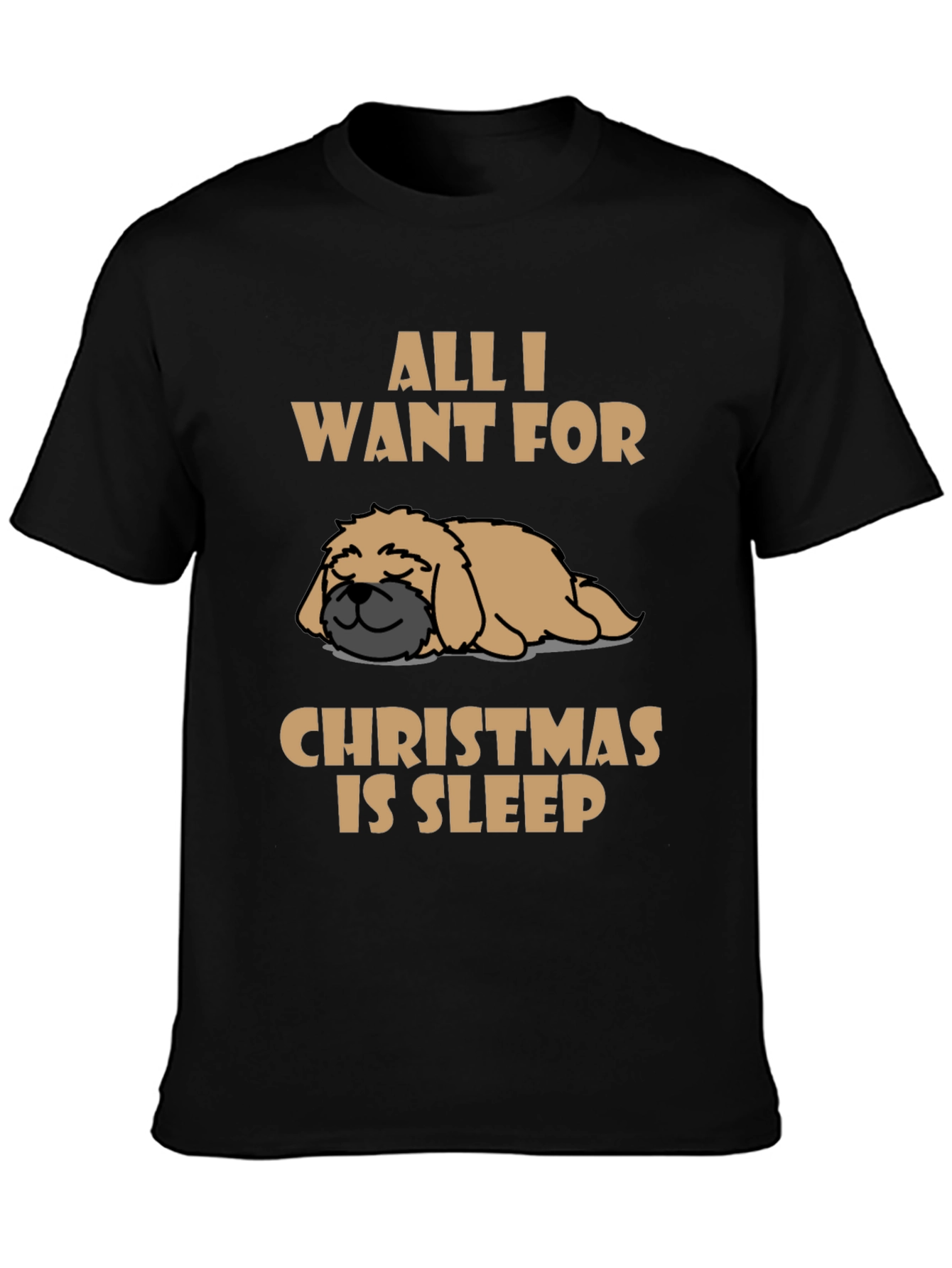 All I Want for Christmas is Sleep T-Shirt