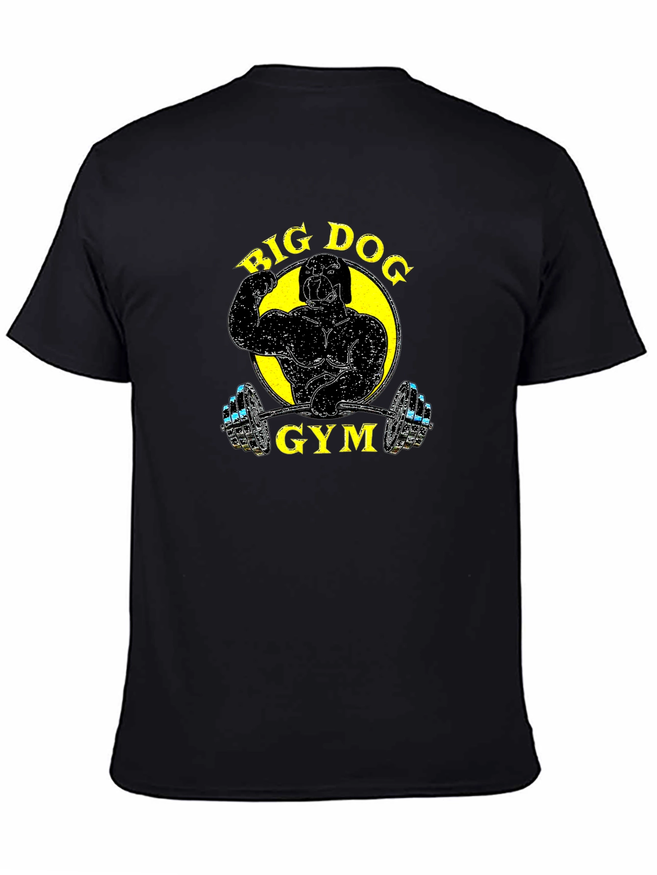 Big Dog Gym Black T-Shirt