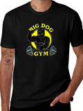 Big Dog Gym Black T-Shirt