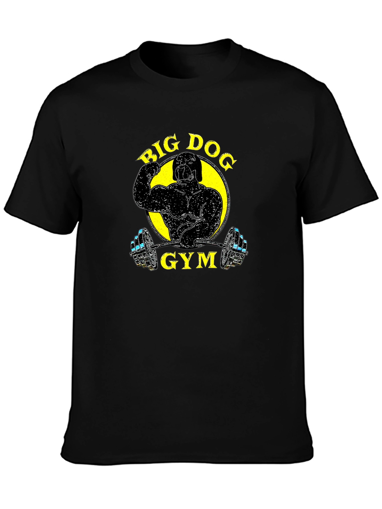 Big Dog Gym Black T-Shirt