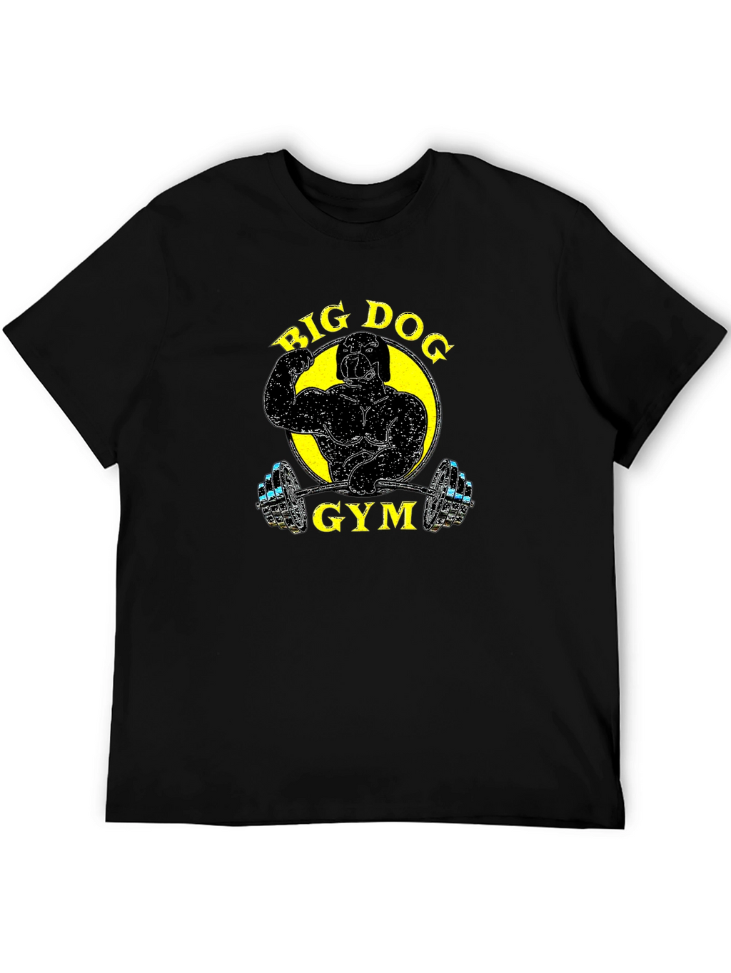 Big Dog Gym Black T-Shirt