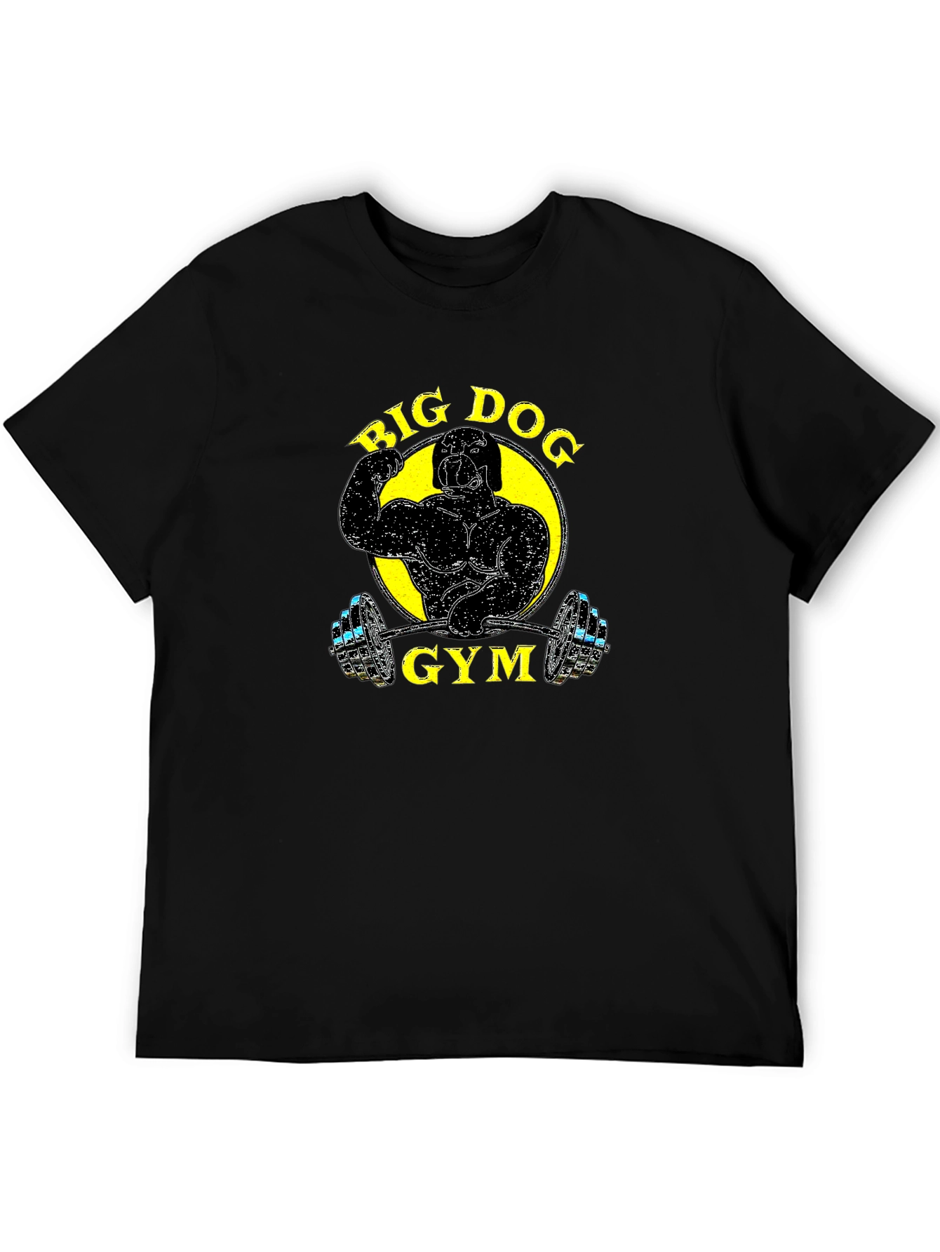 Big Dog Gym Black T-Shirt