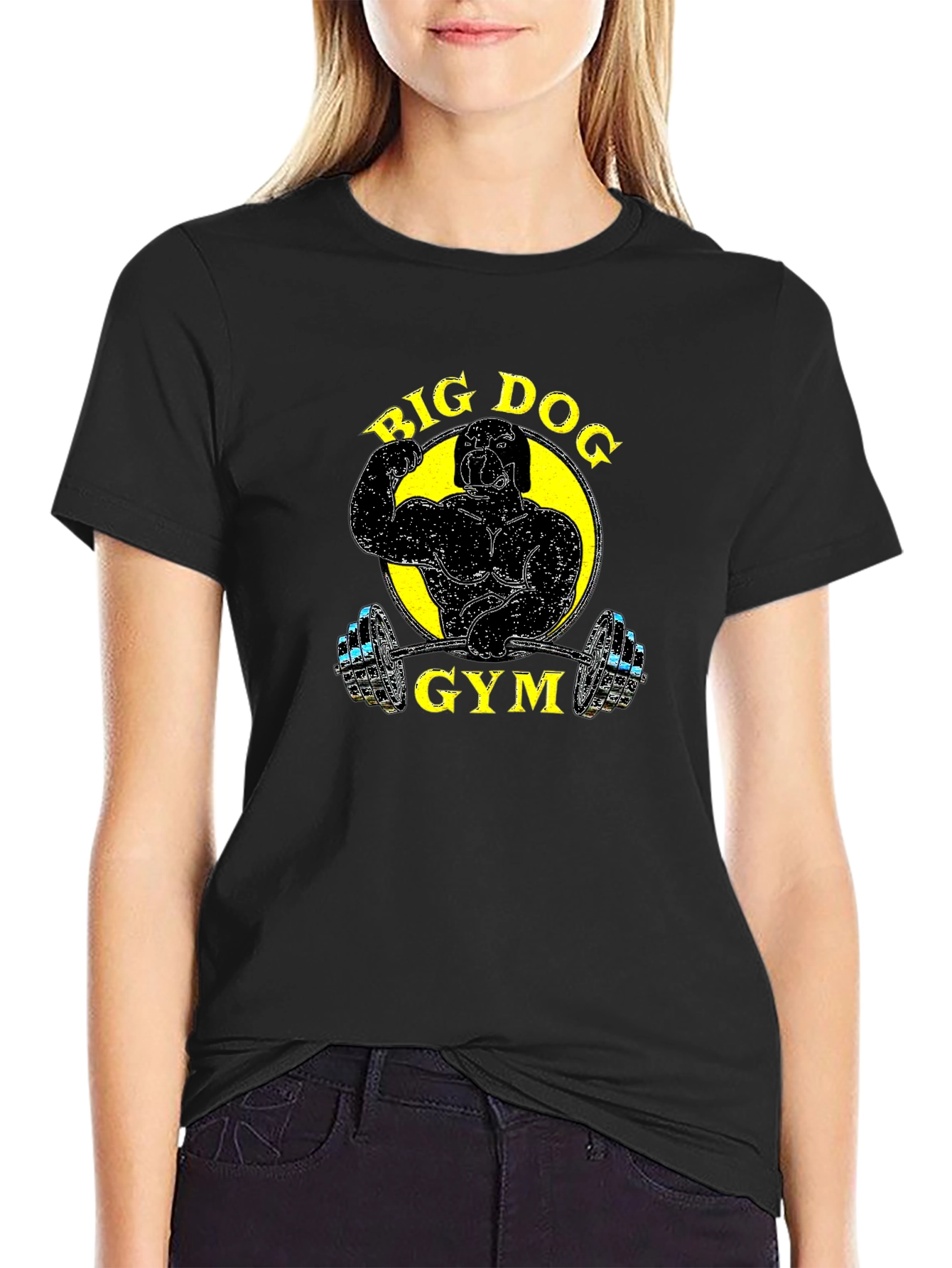 Big Dog Gym Black T-Shirt