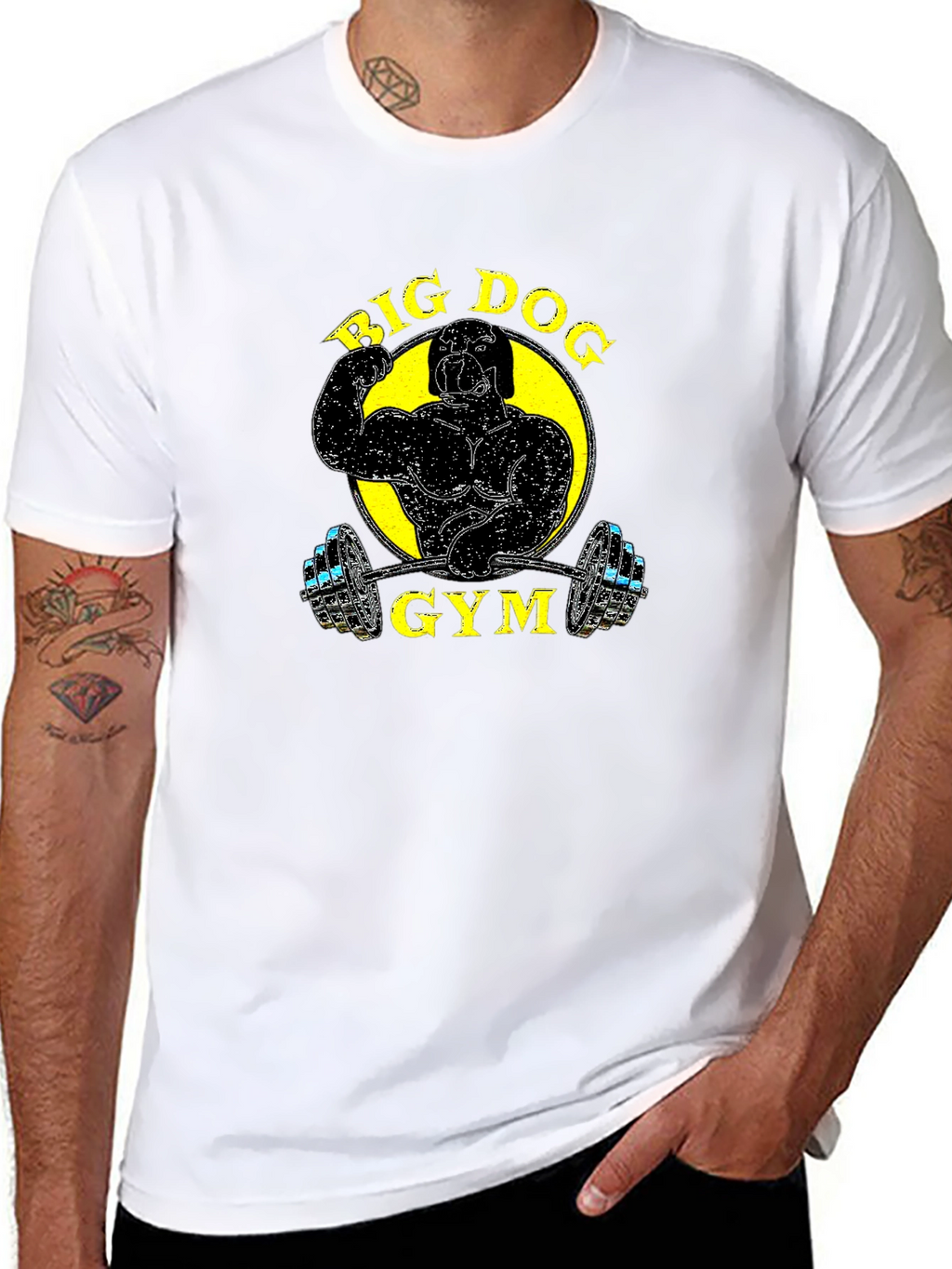 Big Dog Gym Black T-Shirt