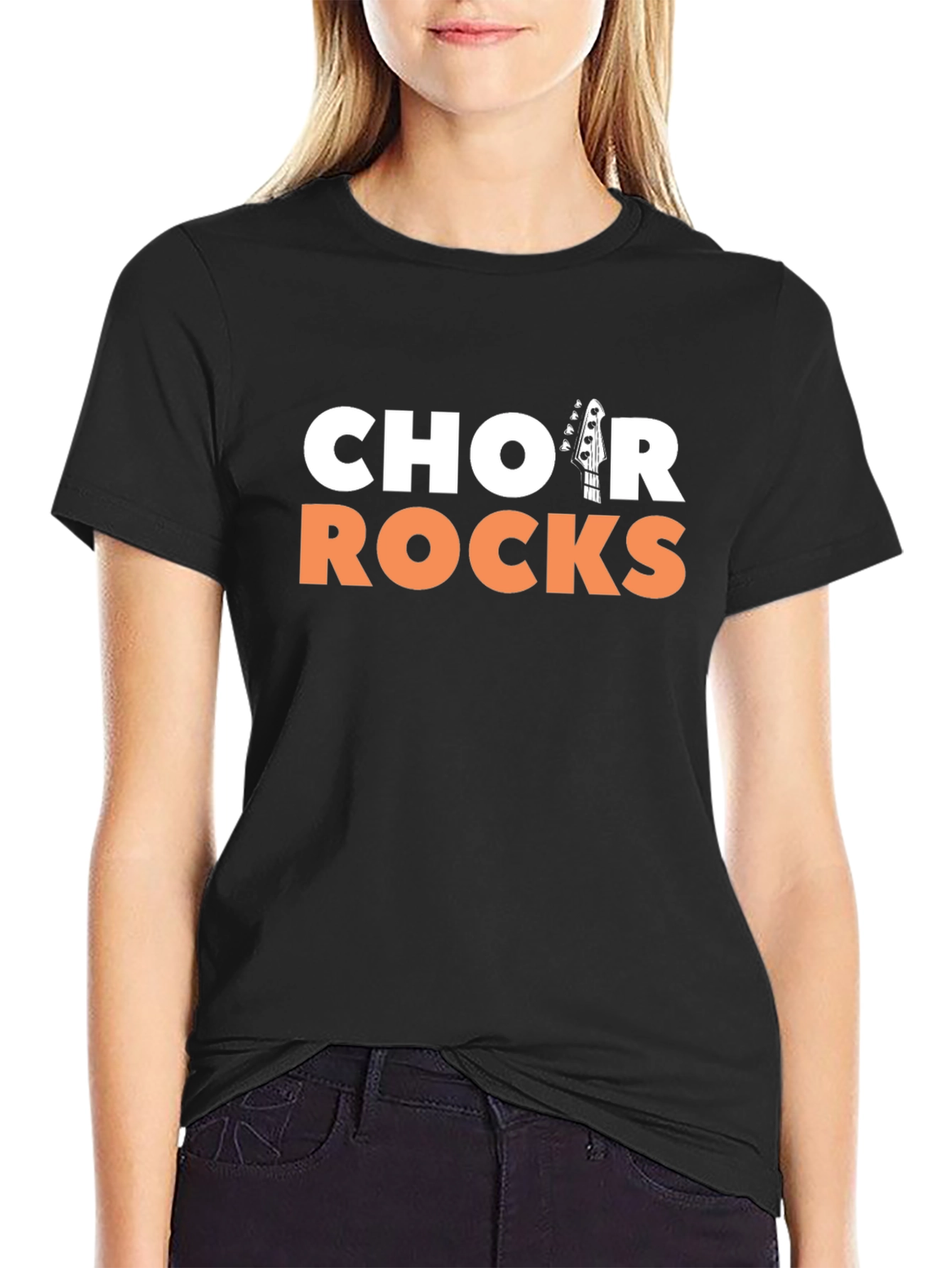 Choir Rocks Graphic Tee - Music Lovers T-Shirt