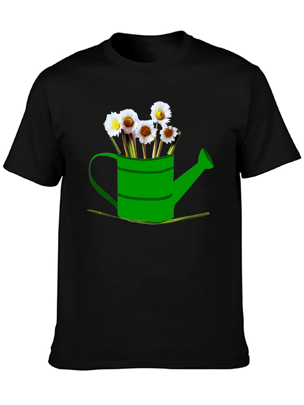 Daisy Watering Can Graphic Tee