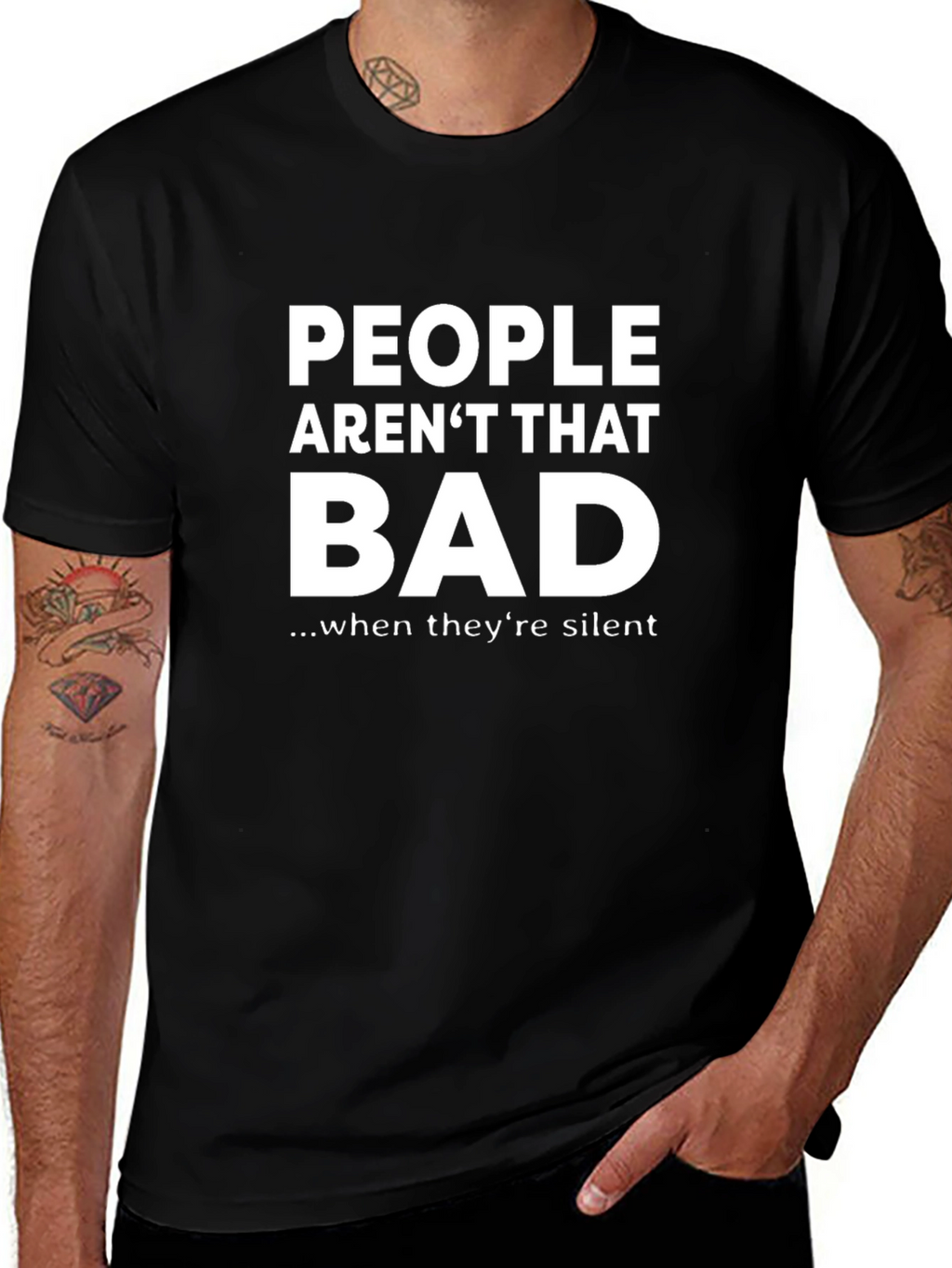 Funny Sarcastic People Arent That Bad T-Shirt