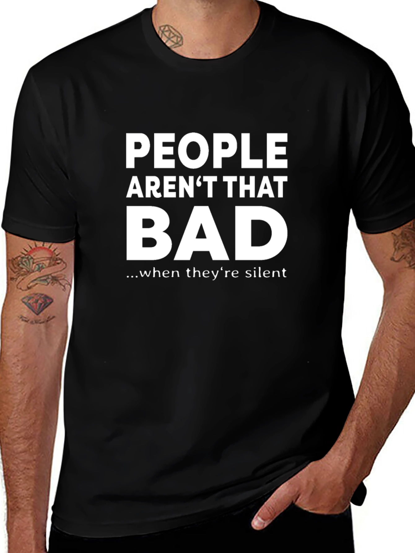 Funny Sarcastic People Arent That Bad T-Shirt