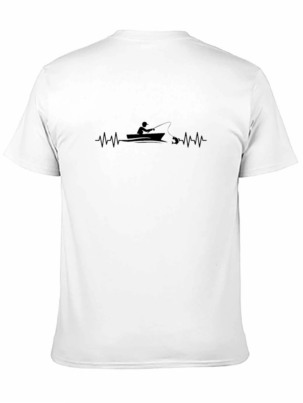 Fishing Heartbeat T-Shirt - Anglers Passion