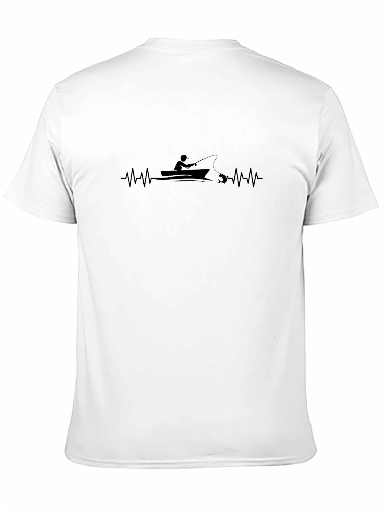 Fishing Heartbeat T-Shirt - Anglers Passion
