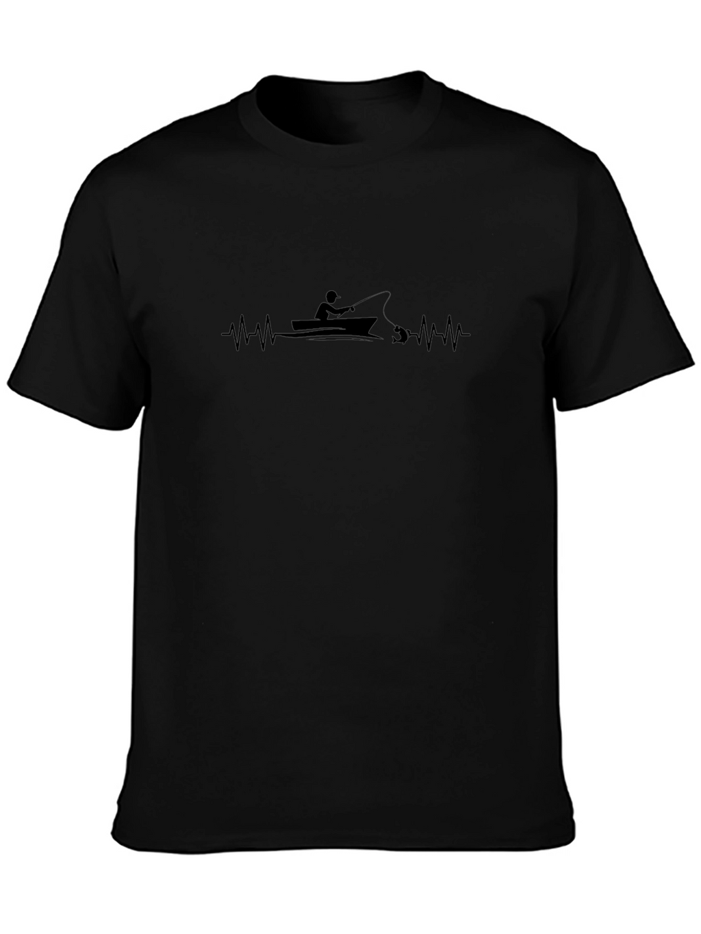 Fishing Heartbeat T-Shirt - Anglers Passion