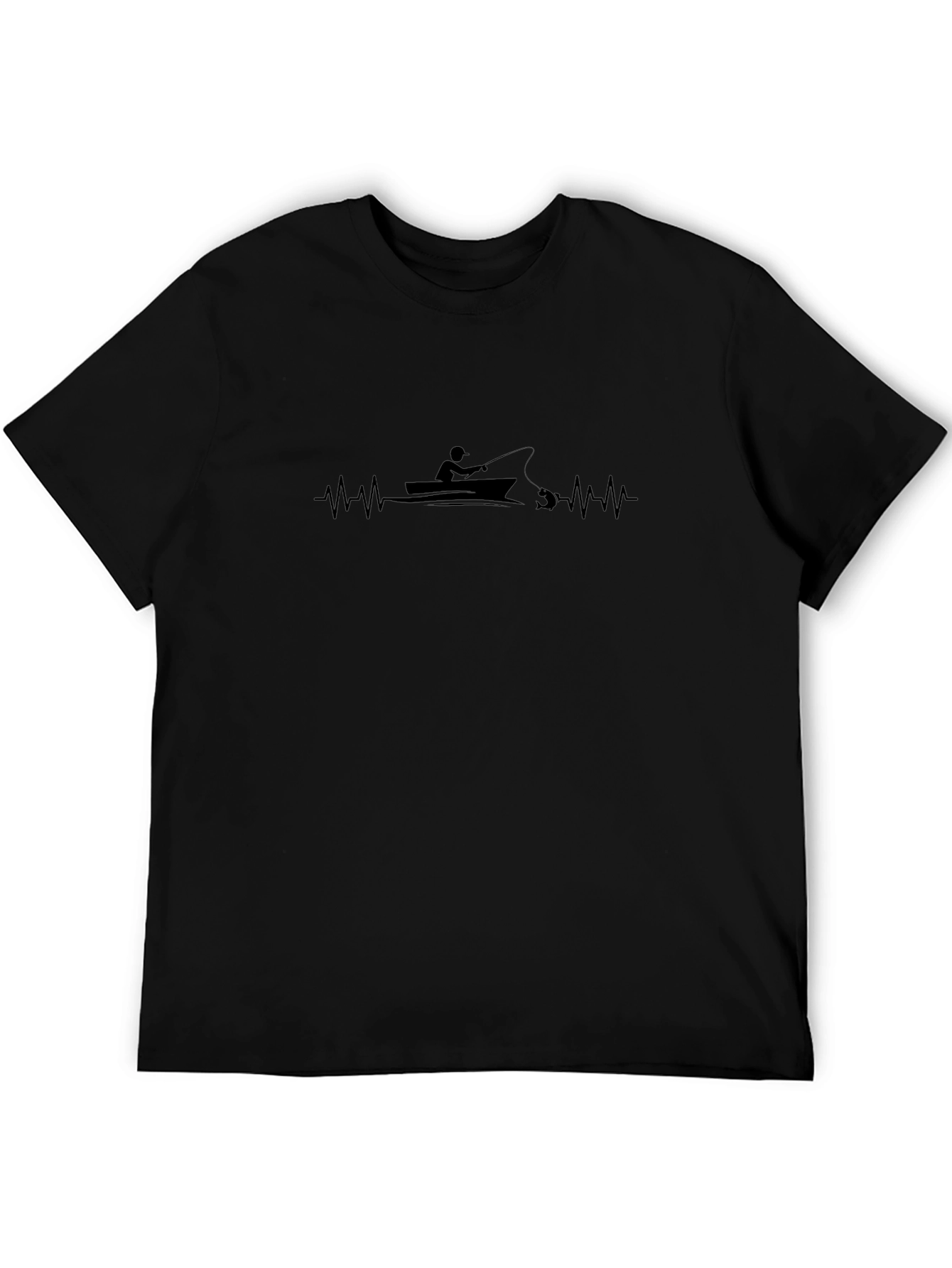 Fishing Heartbeat T-Shirt - Anglers Passion