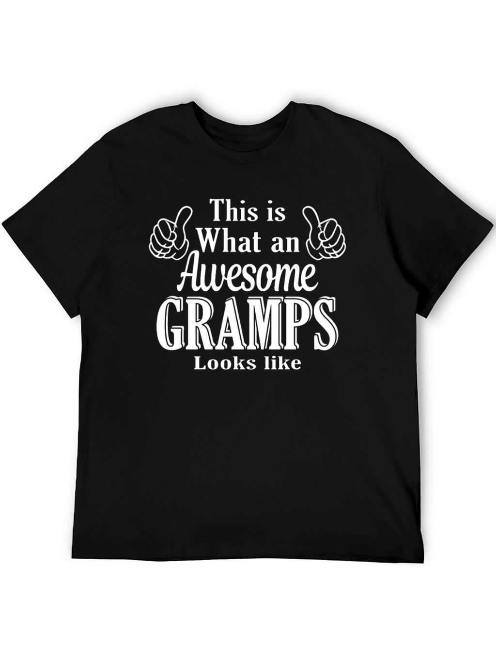 Awesome Gramps Graphic T-Shirt - Perfect Gift!
