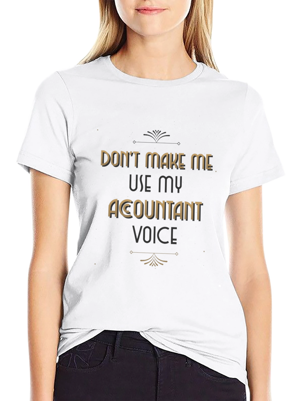 Accountant Voice T-Shirt Funny Profession Tee