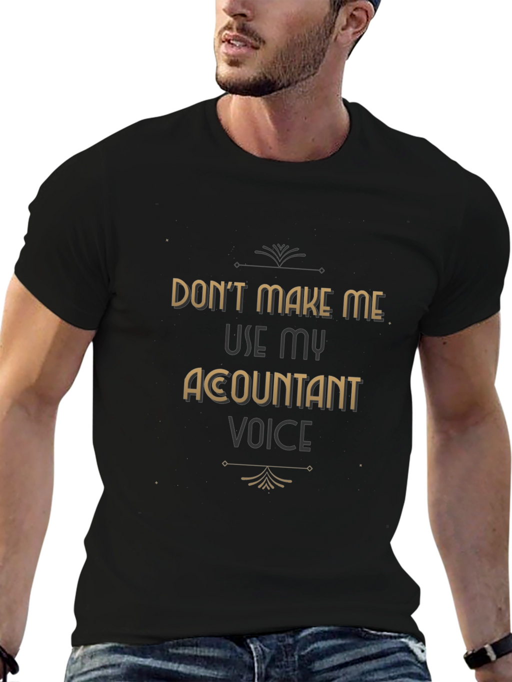 Accountant Voice T-Shirt Funny Profession Tee