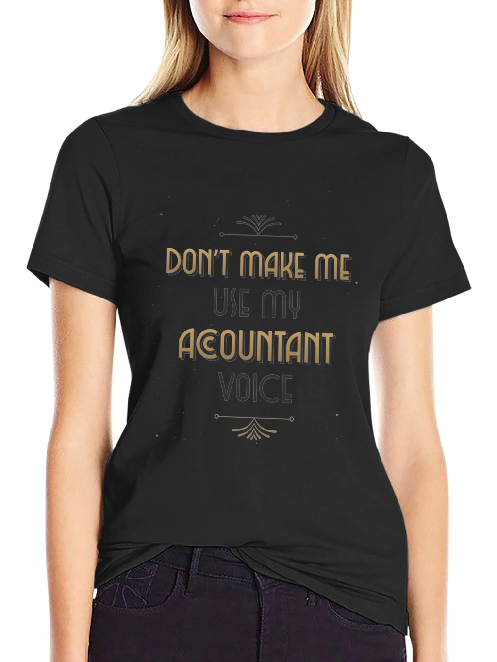 Accountant Voice T-Shirt Funny Profession Tee