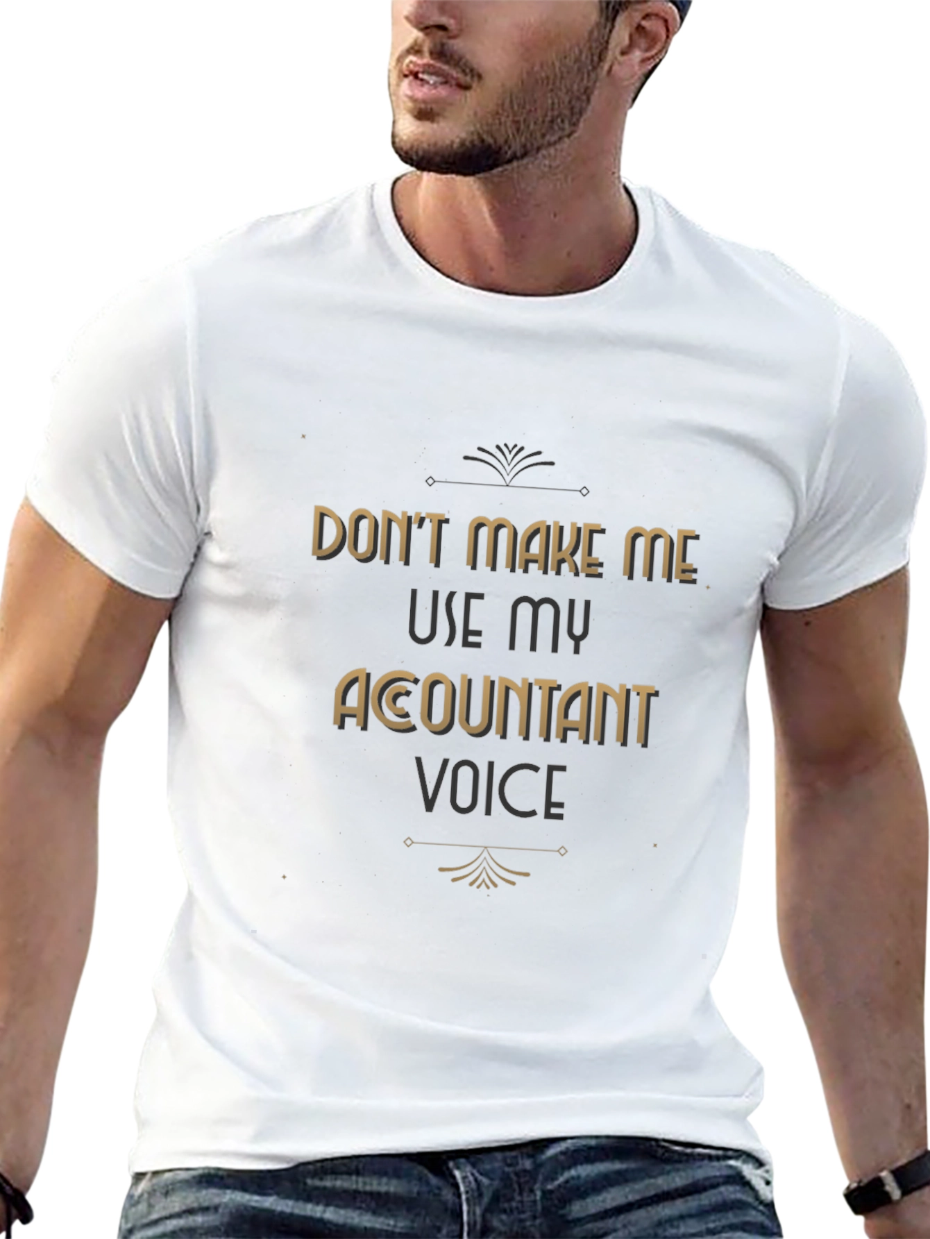 Accountant Voice T-Shirt Funny Profession Tee