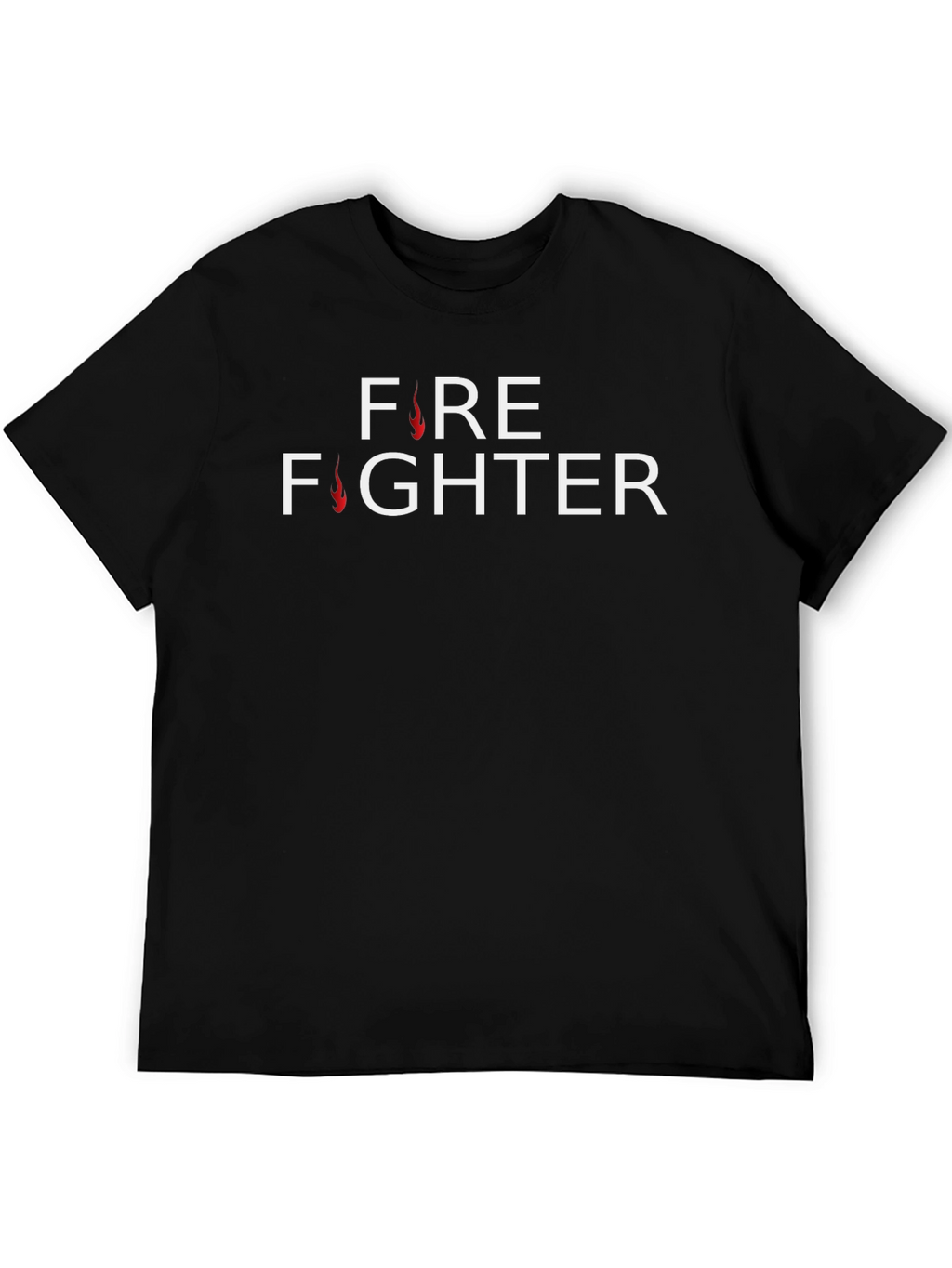 Firefighter Graphic Tee - Black