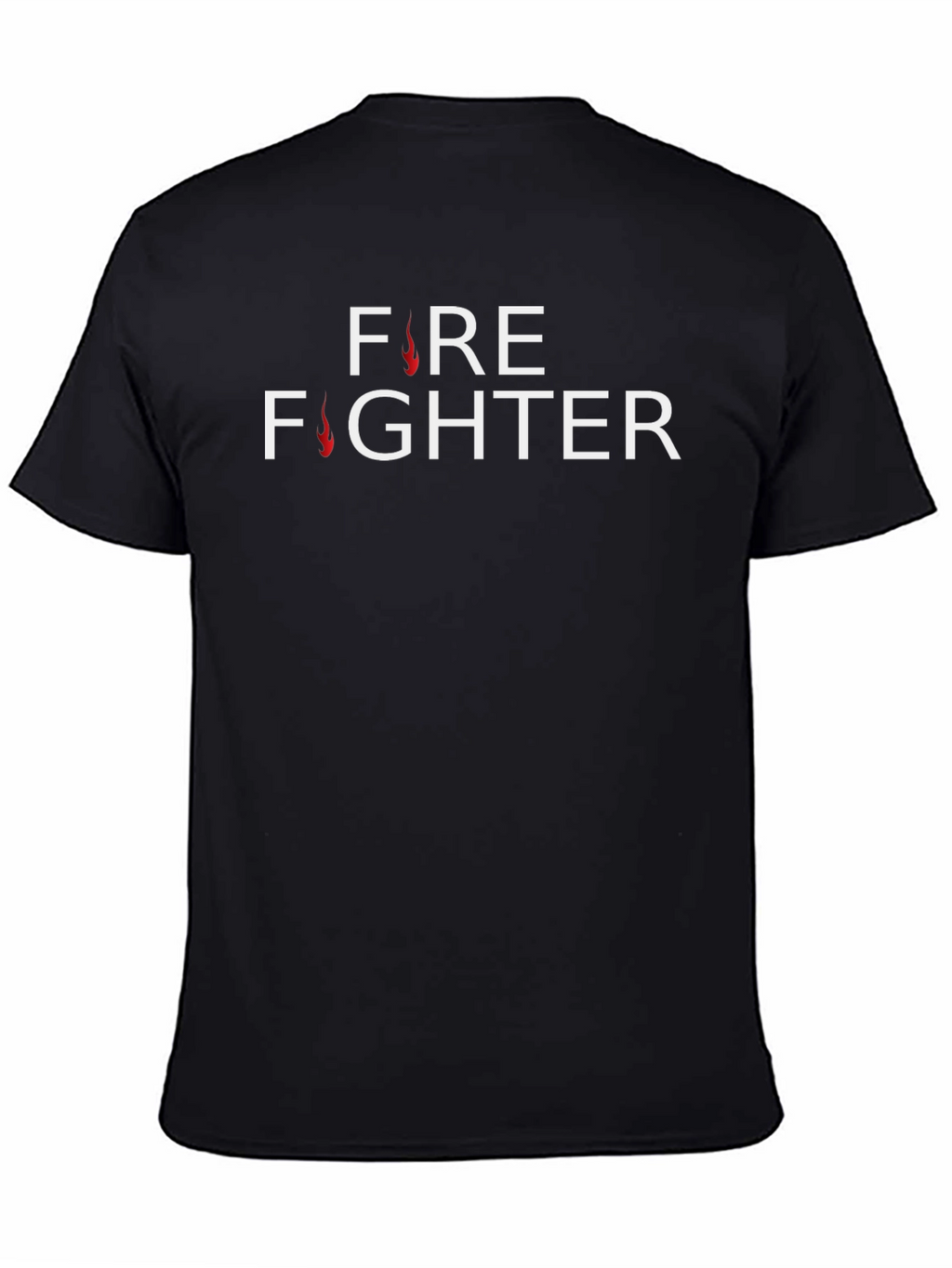 Firefighter Graphic Tee - Black