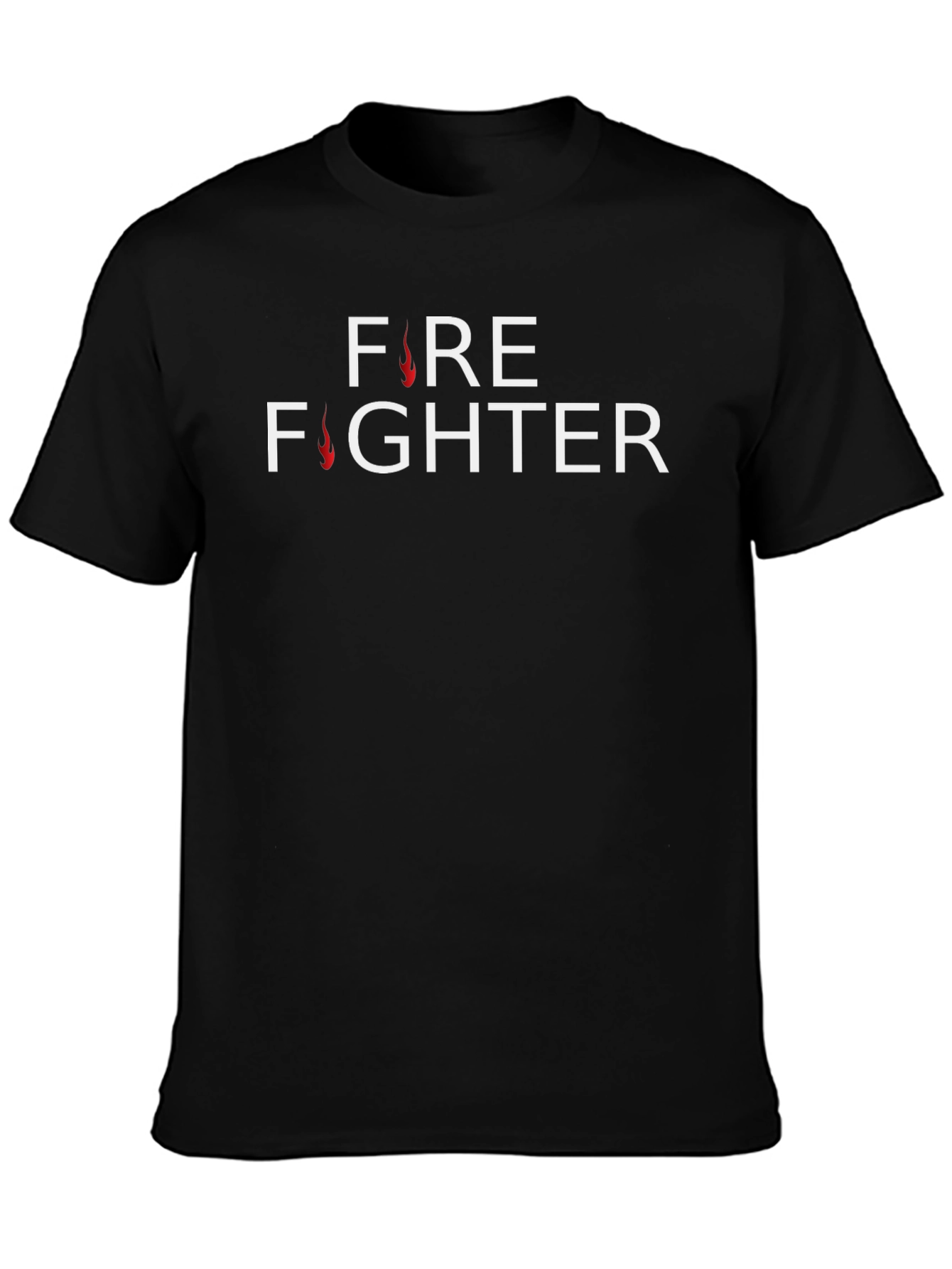 Firefighter Graphic Tee - Black