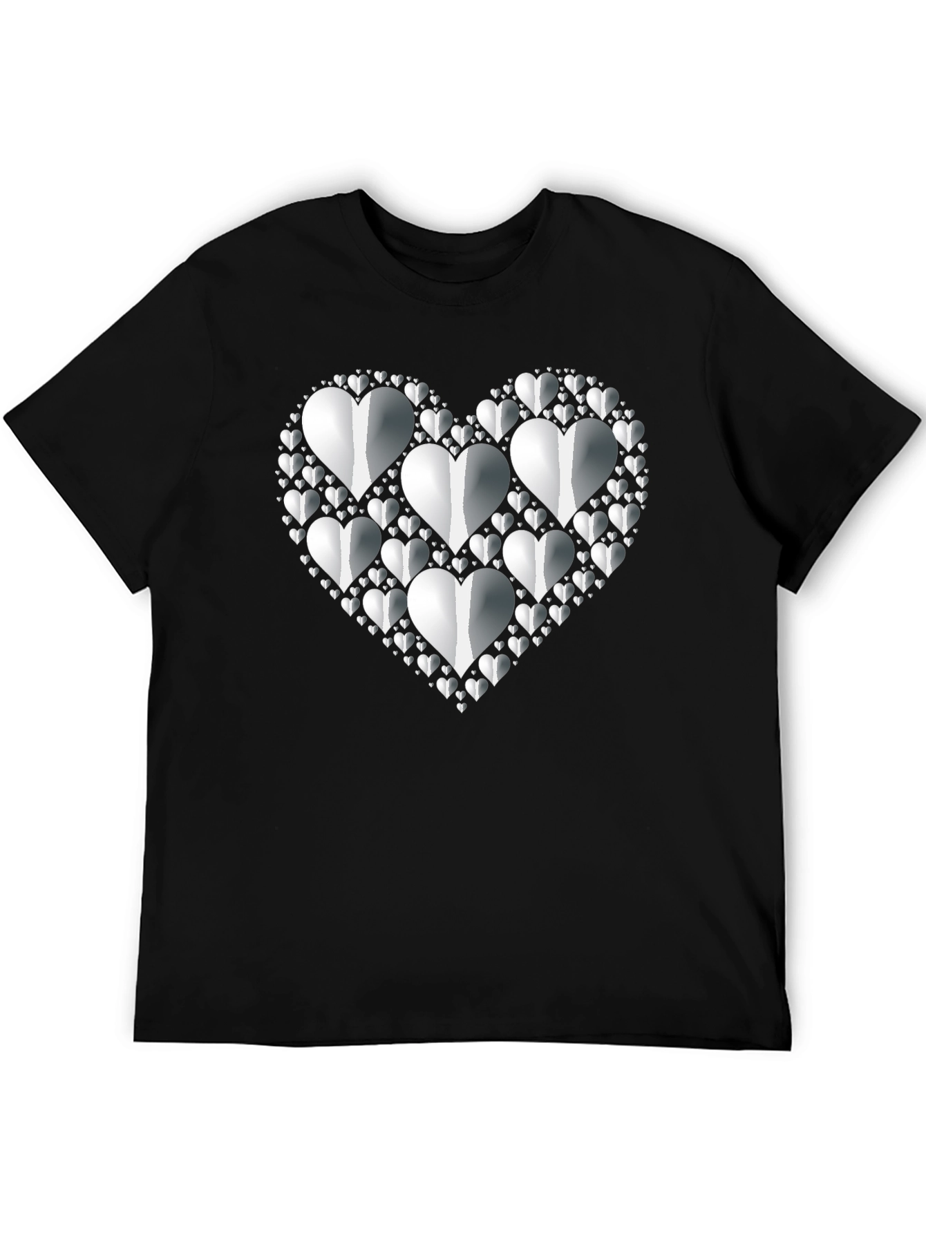 Heart Cluster Graphic Tee - Love All Around!