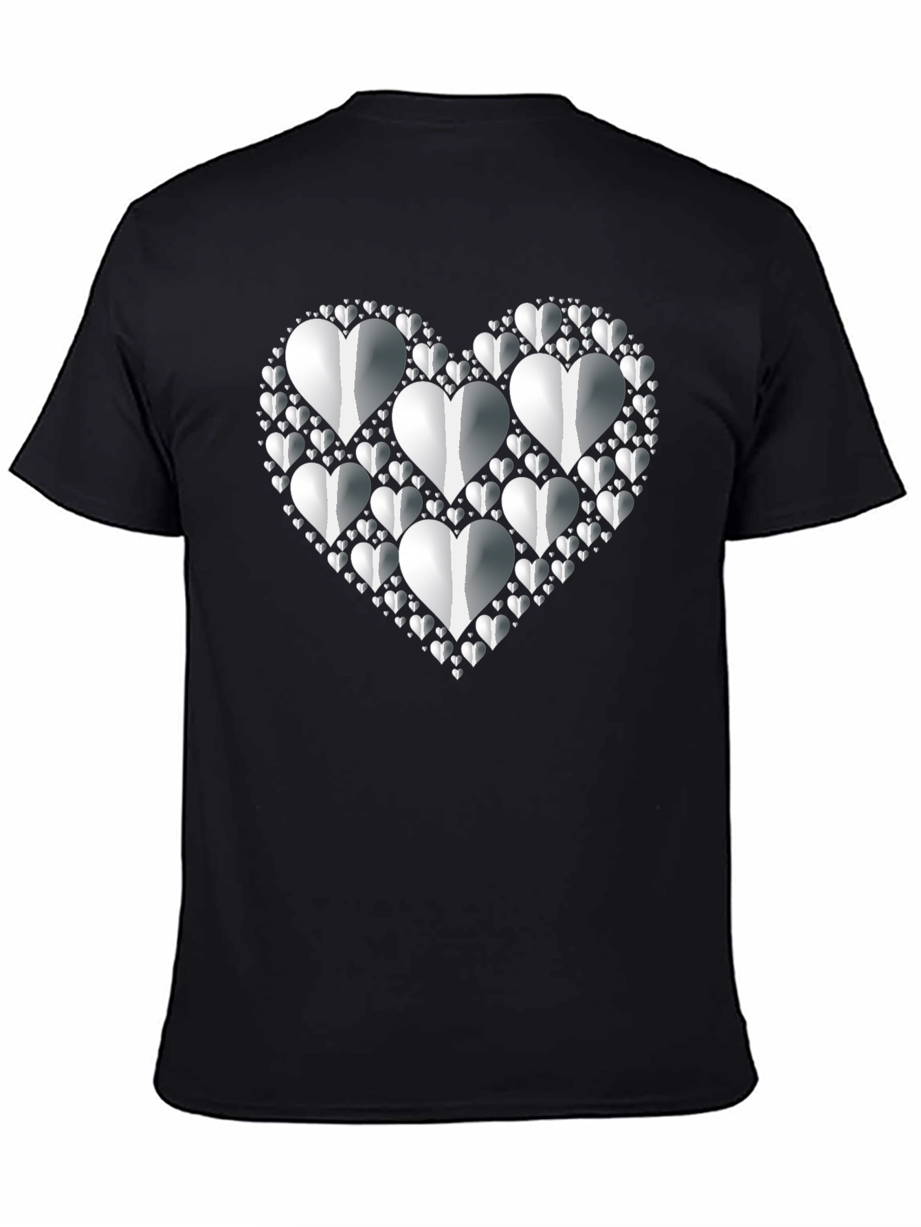 Heart Cluster Graphic Tee - Love All Around!