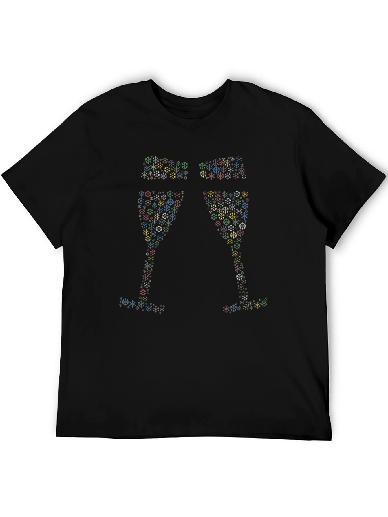 Festive Toast T-Shirt - Cheers to the Holidays!