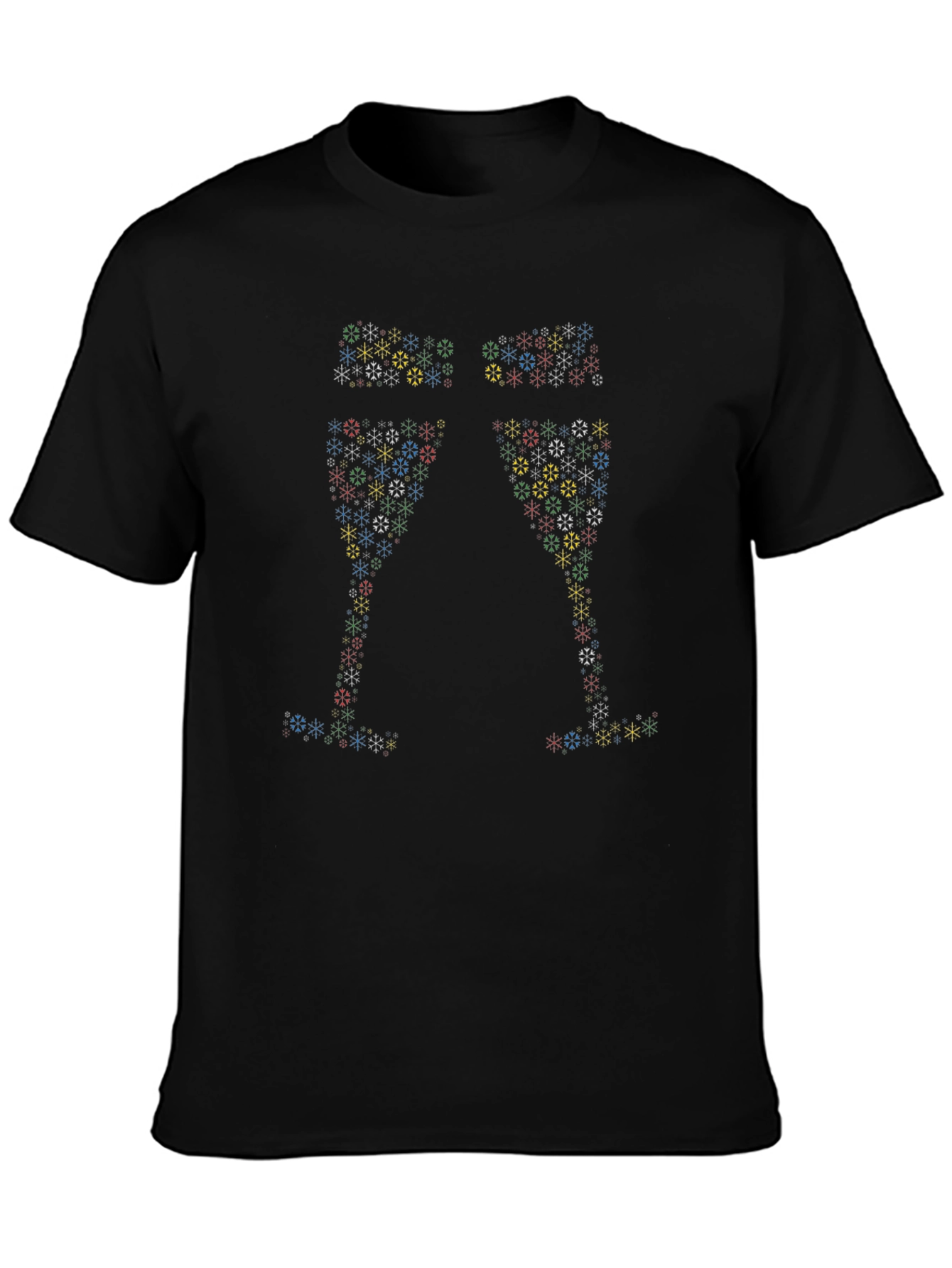 Festive Toast T-Shirt - Cheers to the Holidays!