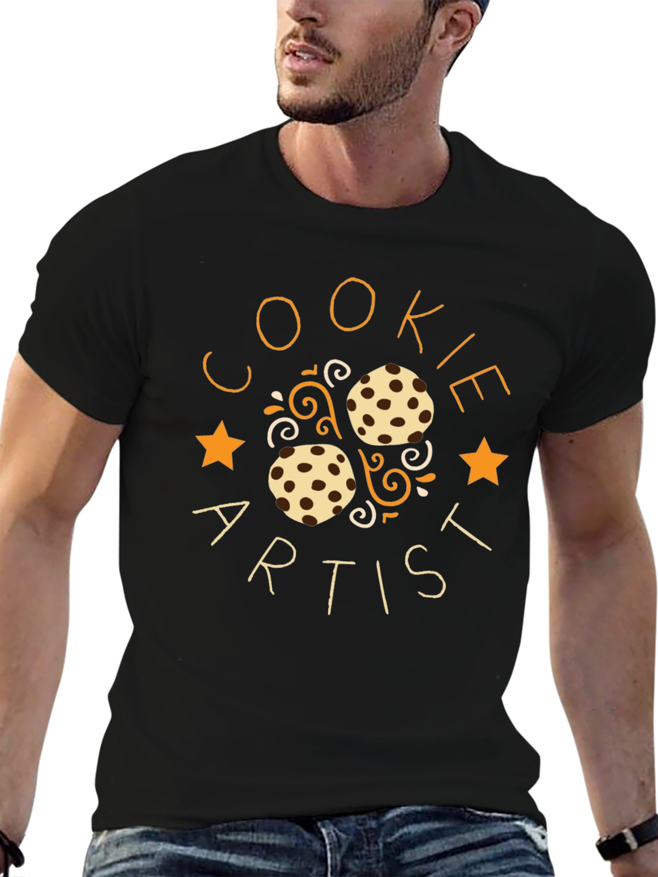 Cookie Artist Black T-Shirt