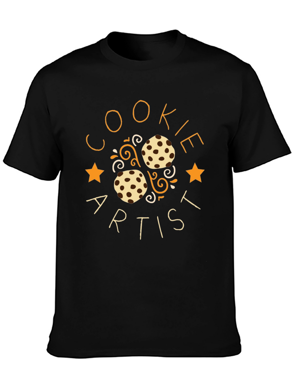 Cookie Artist Black T-Shirt