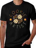Cookie Artist Black T-Shirt