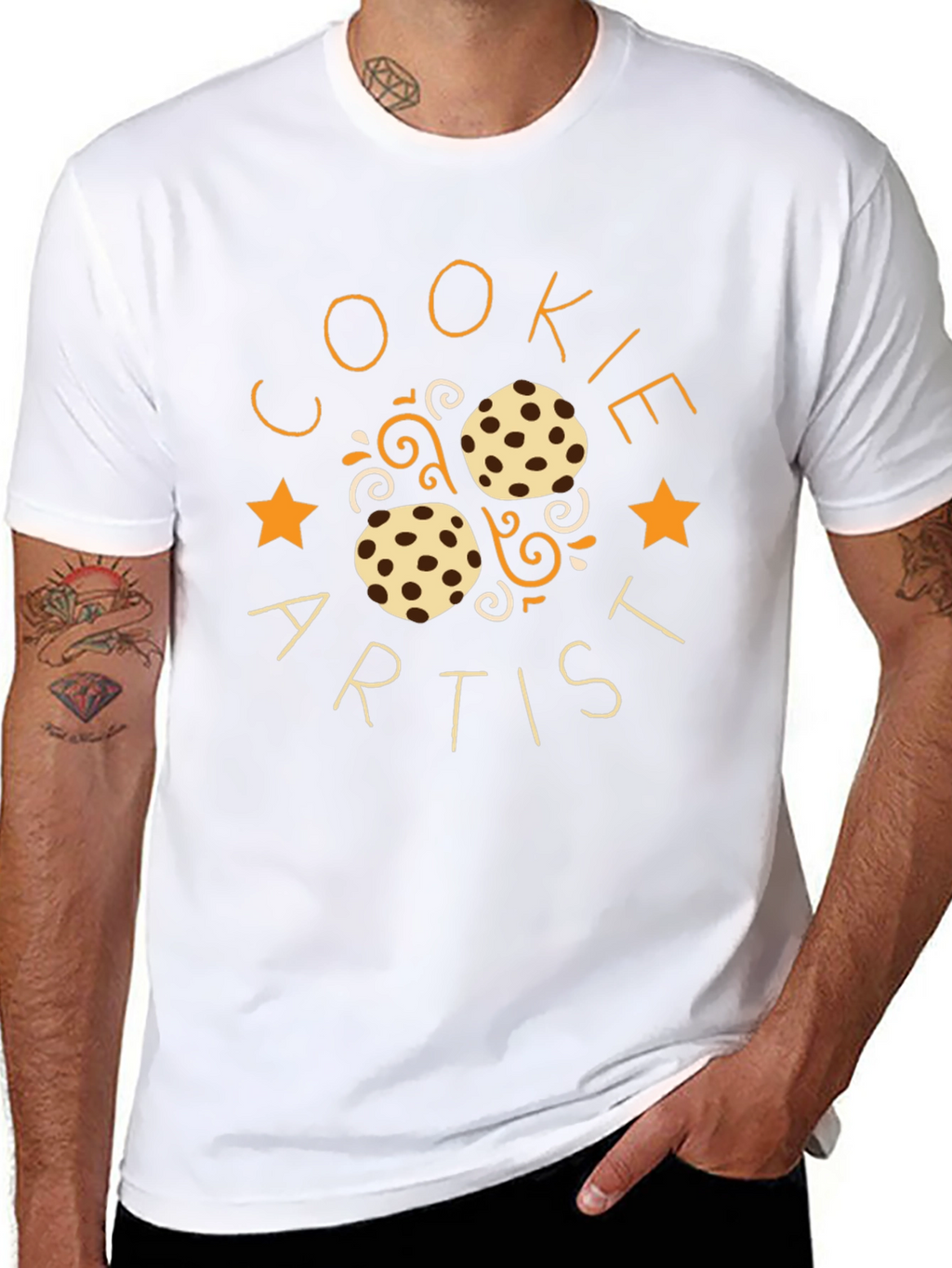 Cookie Artist Black T-Shirt