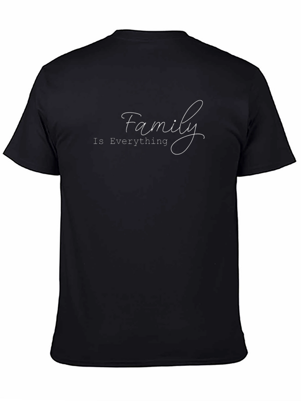 Family is Everything Black T-Shirt