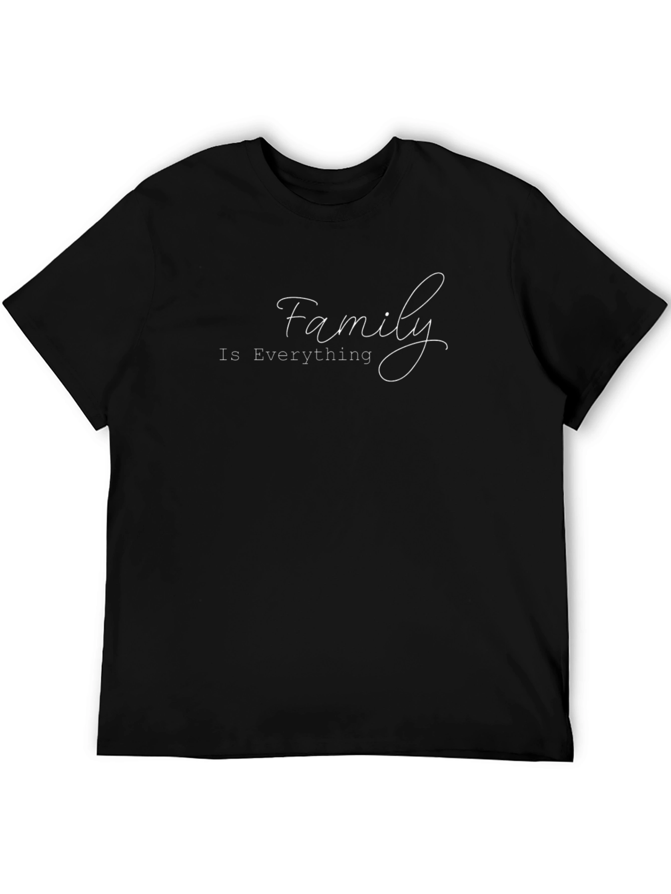 Family is Everything Black T-Shirt