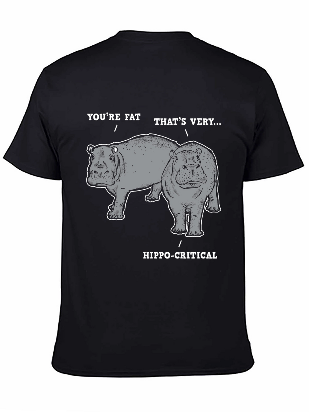 Hippo-Critical Graphic Tee