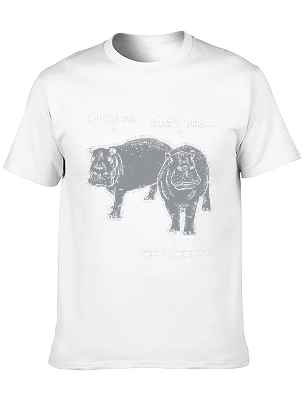Hippo-Critical Graphic Tee