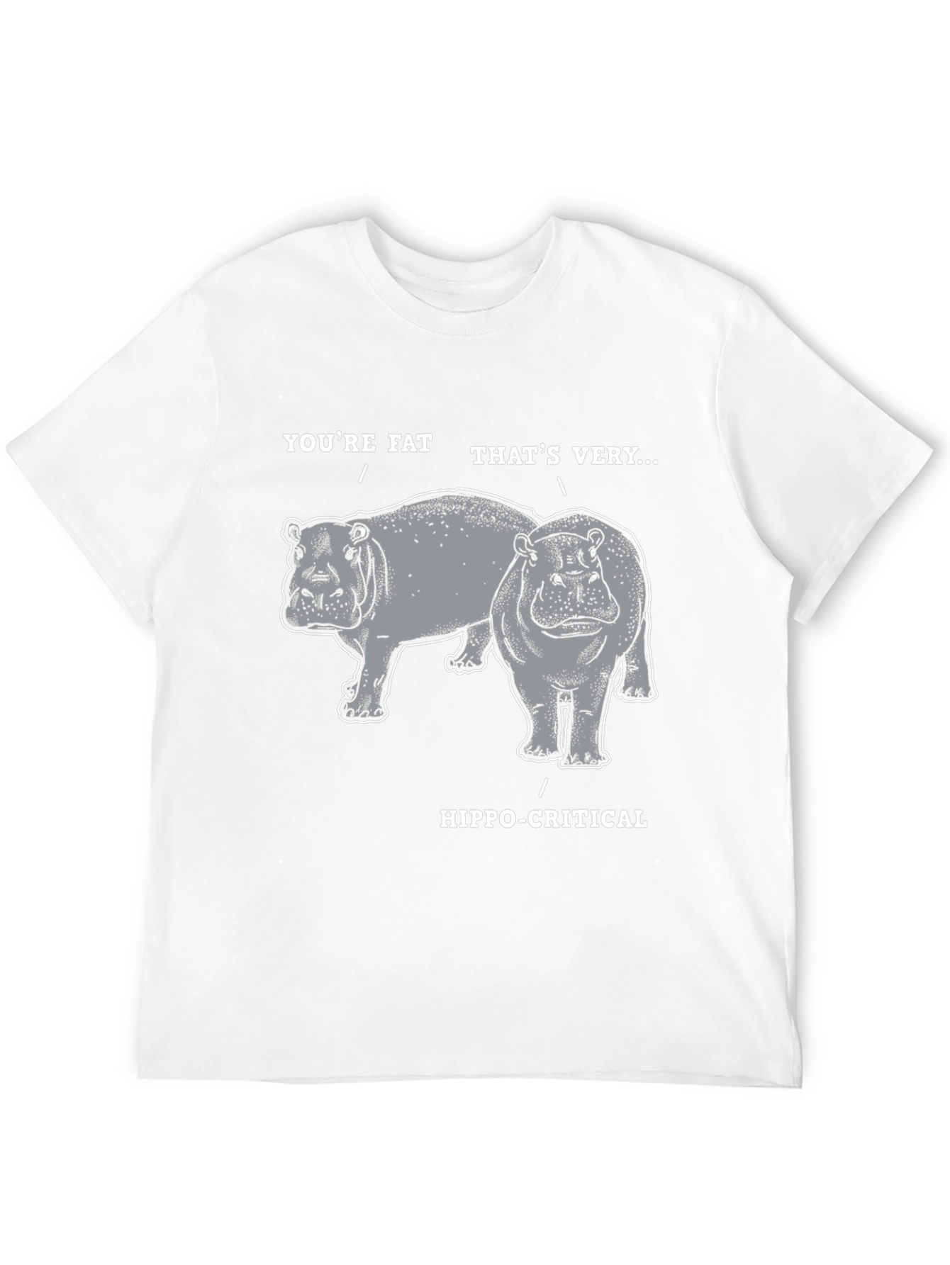 Hippo-Critical Graphic Tee