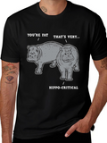 Hippo-Critical Graphic Tee