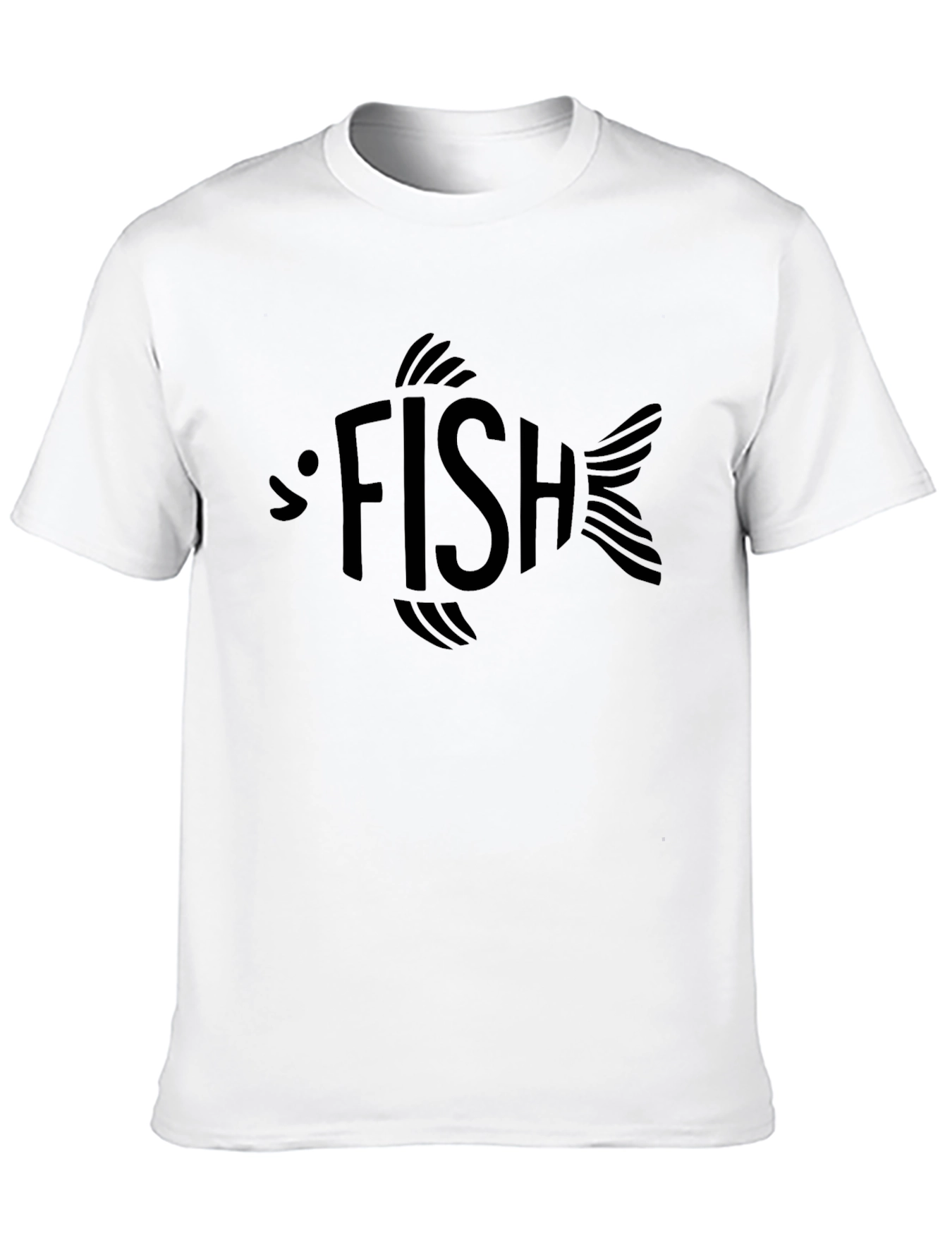Fish Graphic Tee - Cool Design