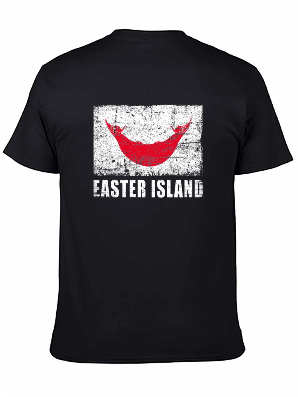 Easter Island Flag T-Shirt - Distressed Design