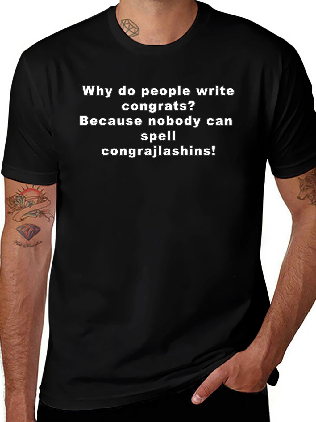 Congrats Funny Graphic Tee