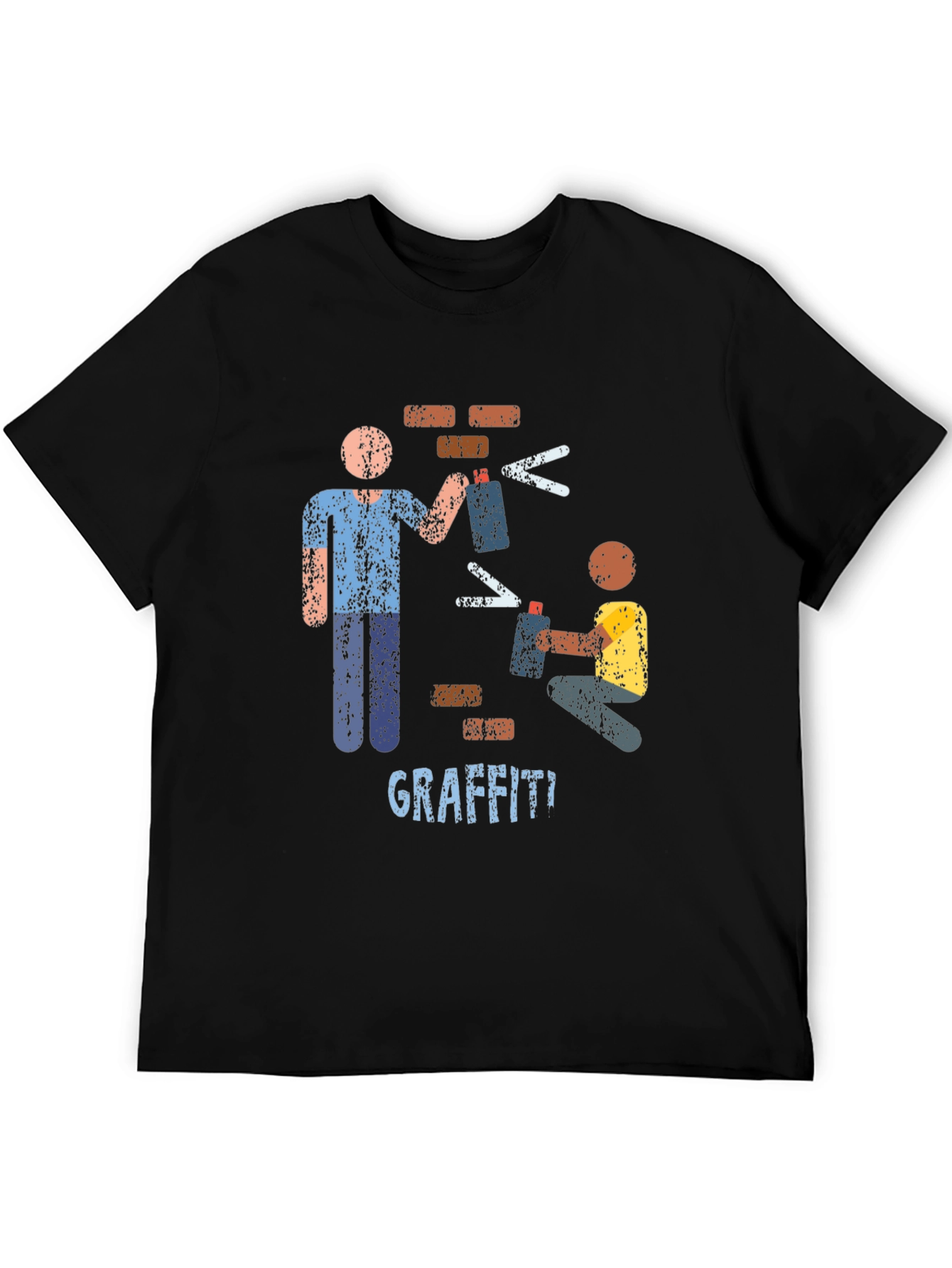 Graffiti Artist Graphic T-Shirt Urban Art Tee