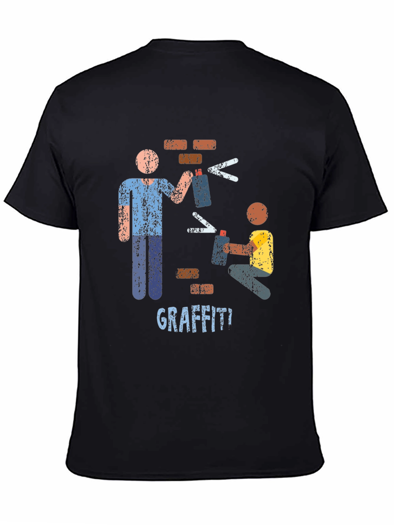 Graffiti Artist Graphic T-Shirt Urban Art Tee