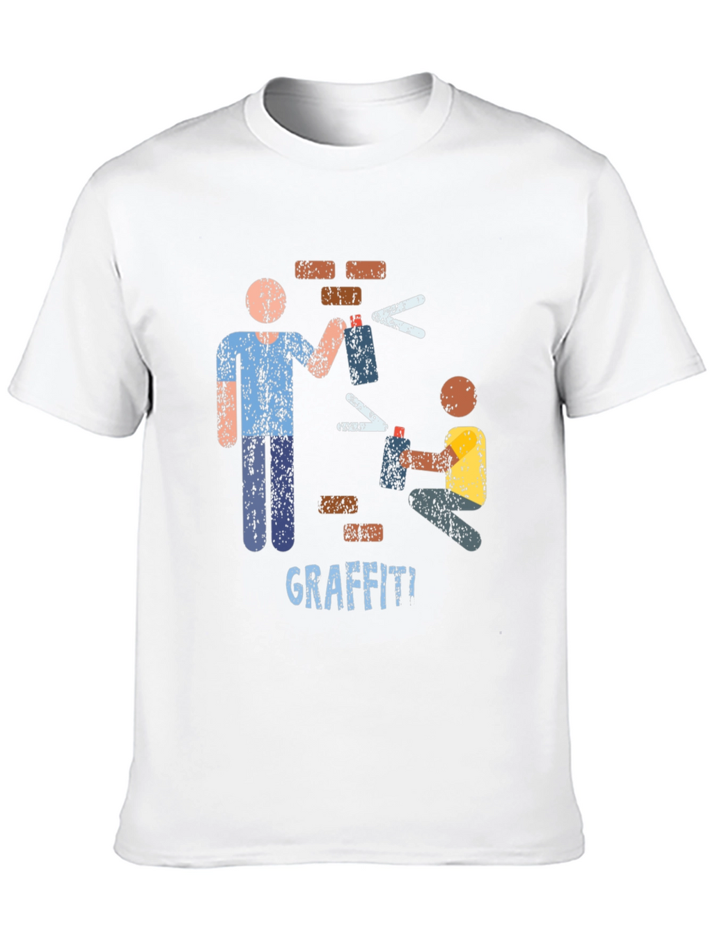 Graffiti Artist Graphic T-Shirt Urban Art Tee