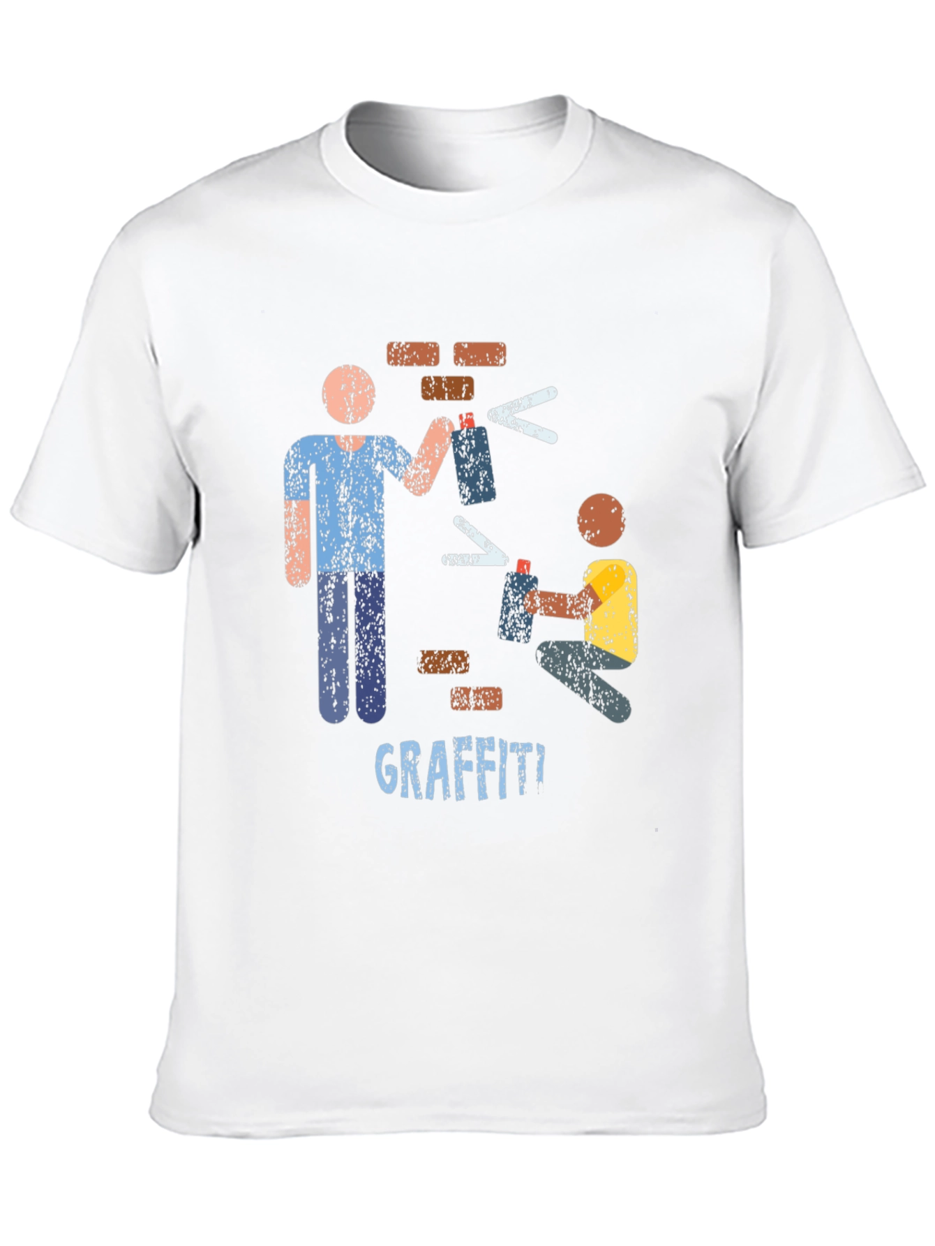 Graffiti Artist Graphic T-Shirt Urban Art Tee